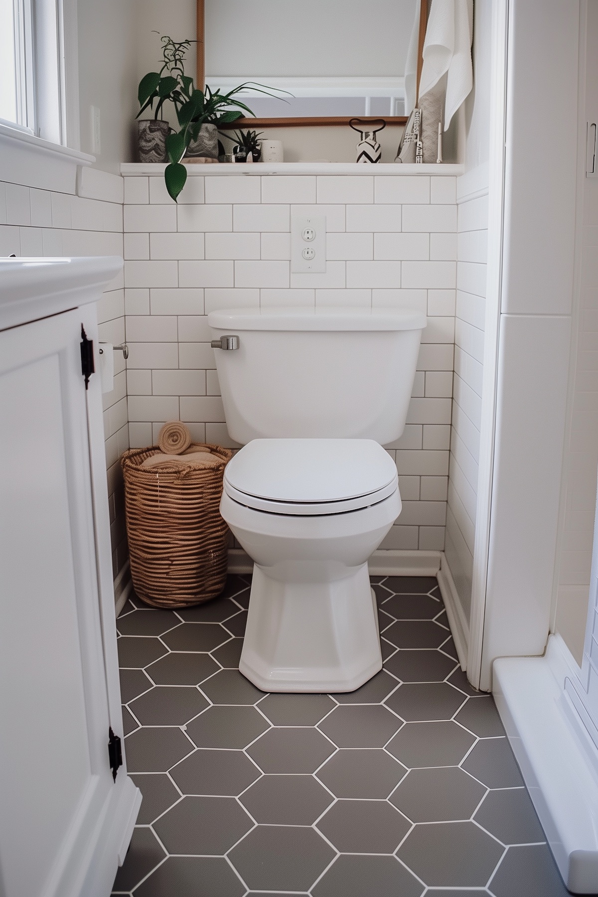 boho bathroom decor gray decor