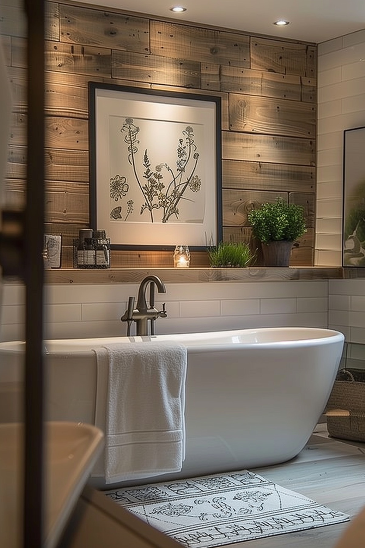 boho bathroom decor modern