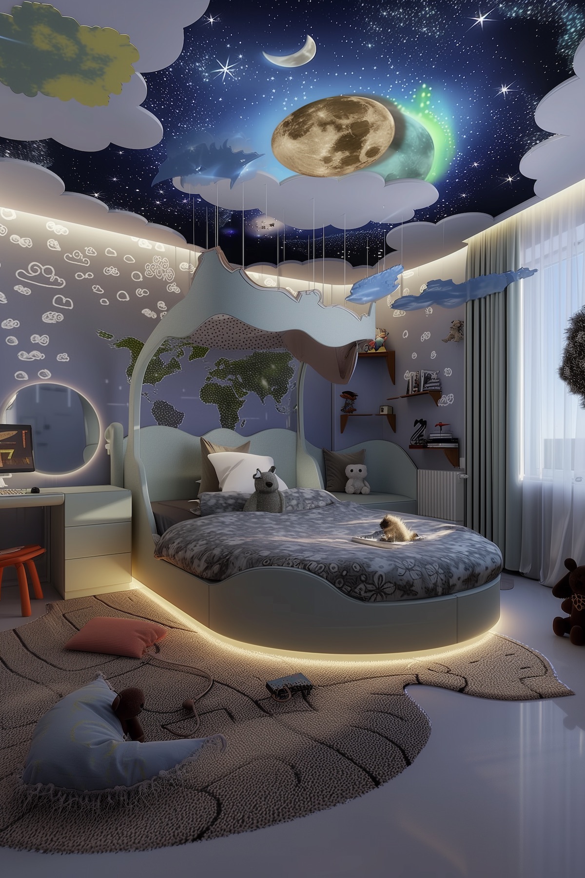 luxurious bedroom ideas for kids