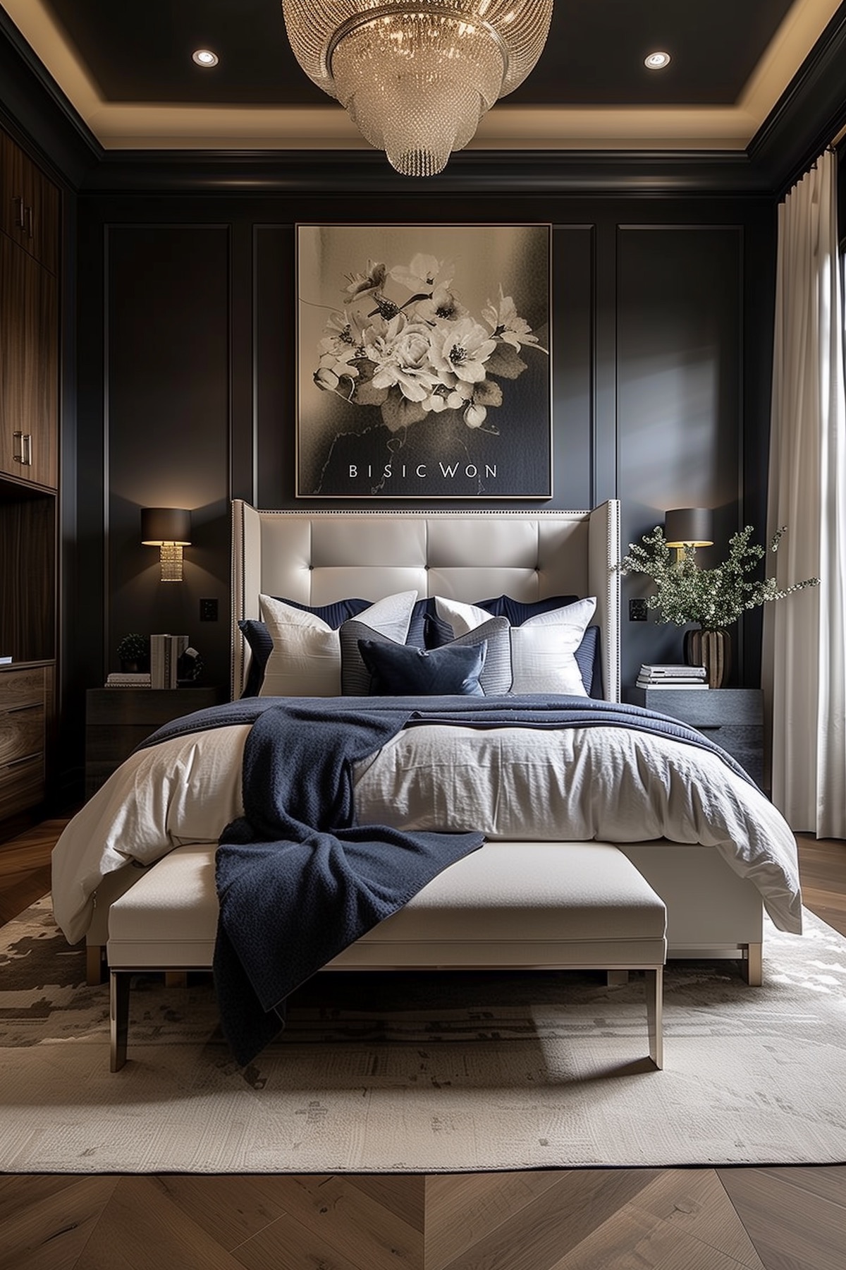 luxurious bedroom master modern design 2