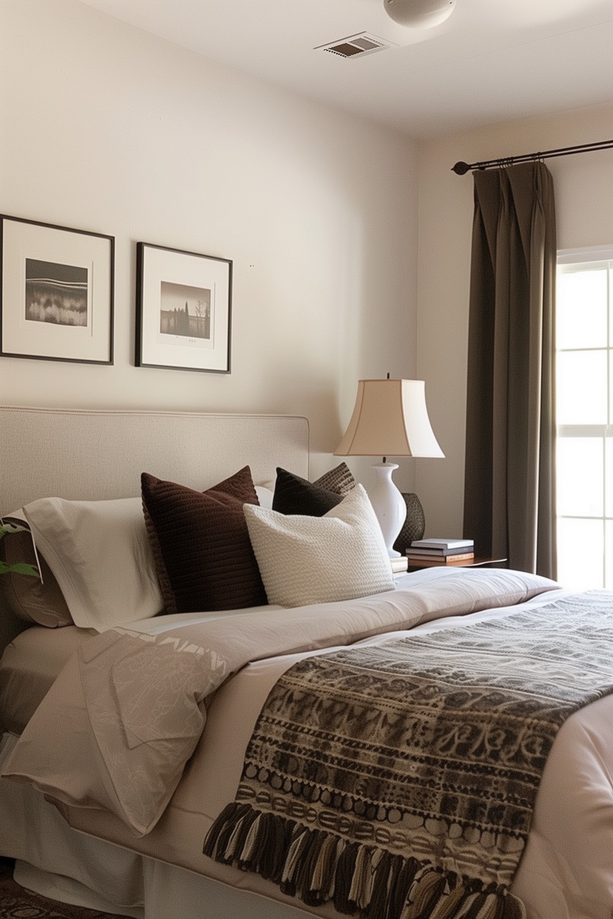 traditional luxurious primary bedroom decor