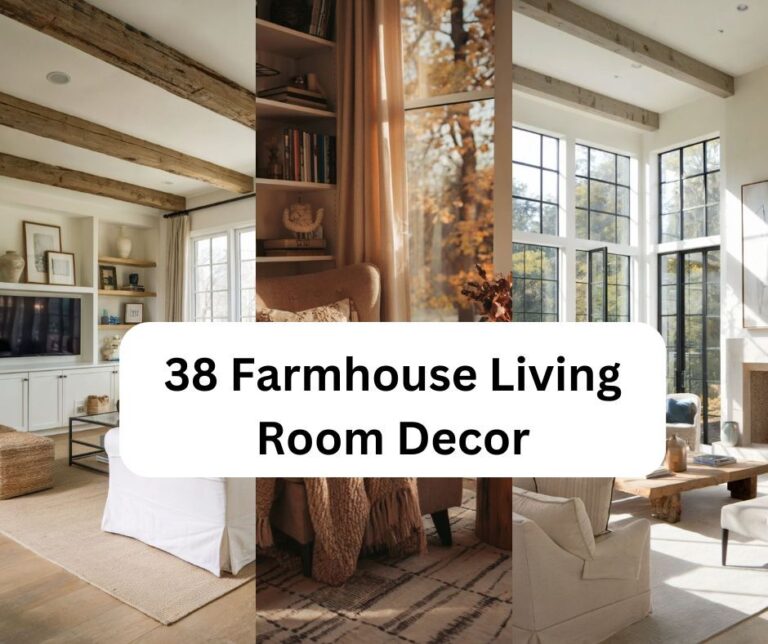 38 Farmhouse Living Room Decor FEATURE IMAGE