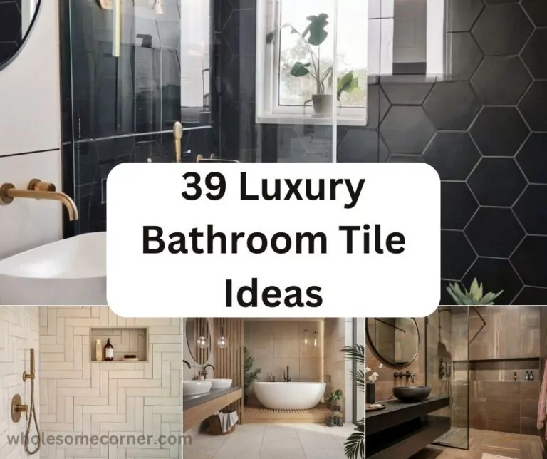 39 Luxury Bathroom Tile Ideas