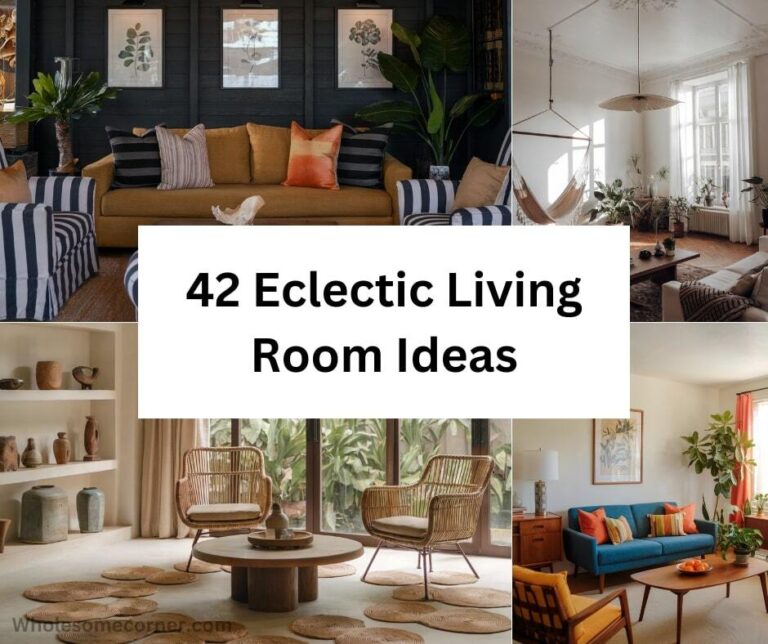 42 Eclectic Living Room Ideas
