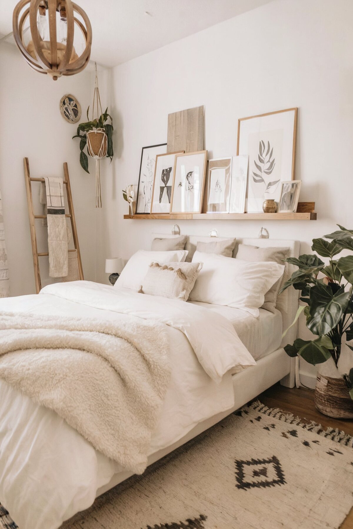 Boho Bedroom Decor Diy white(1)