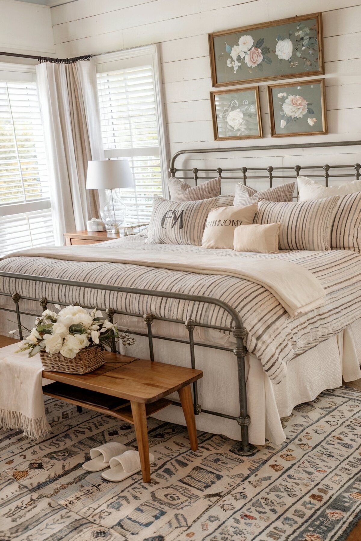 Boho bedroom decor diy farmhouse.(1)