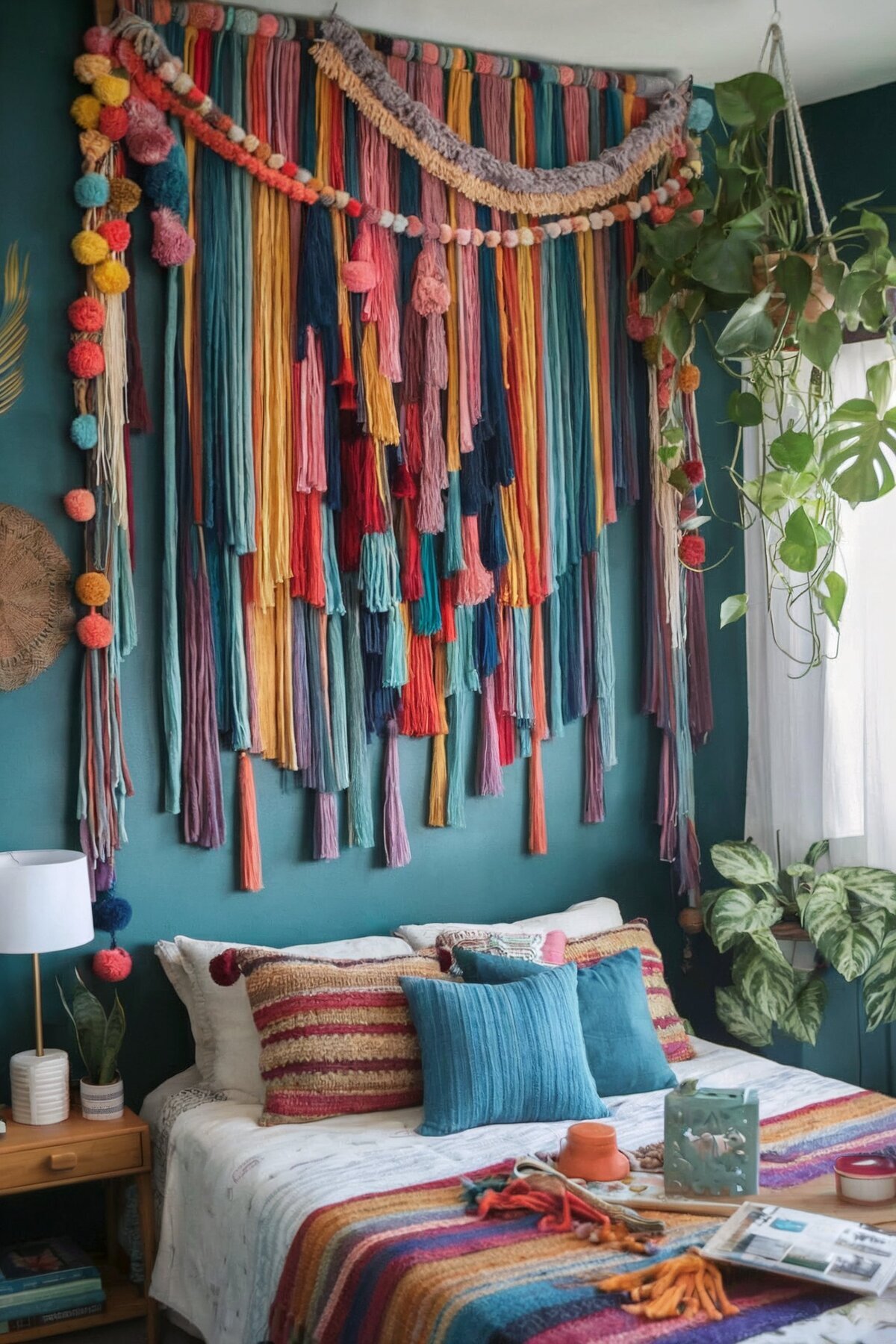 Boho bedroom decor diy hippie(1)