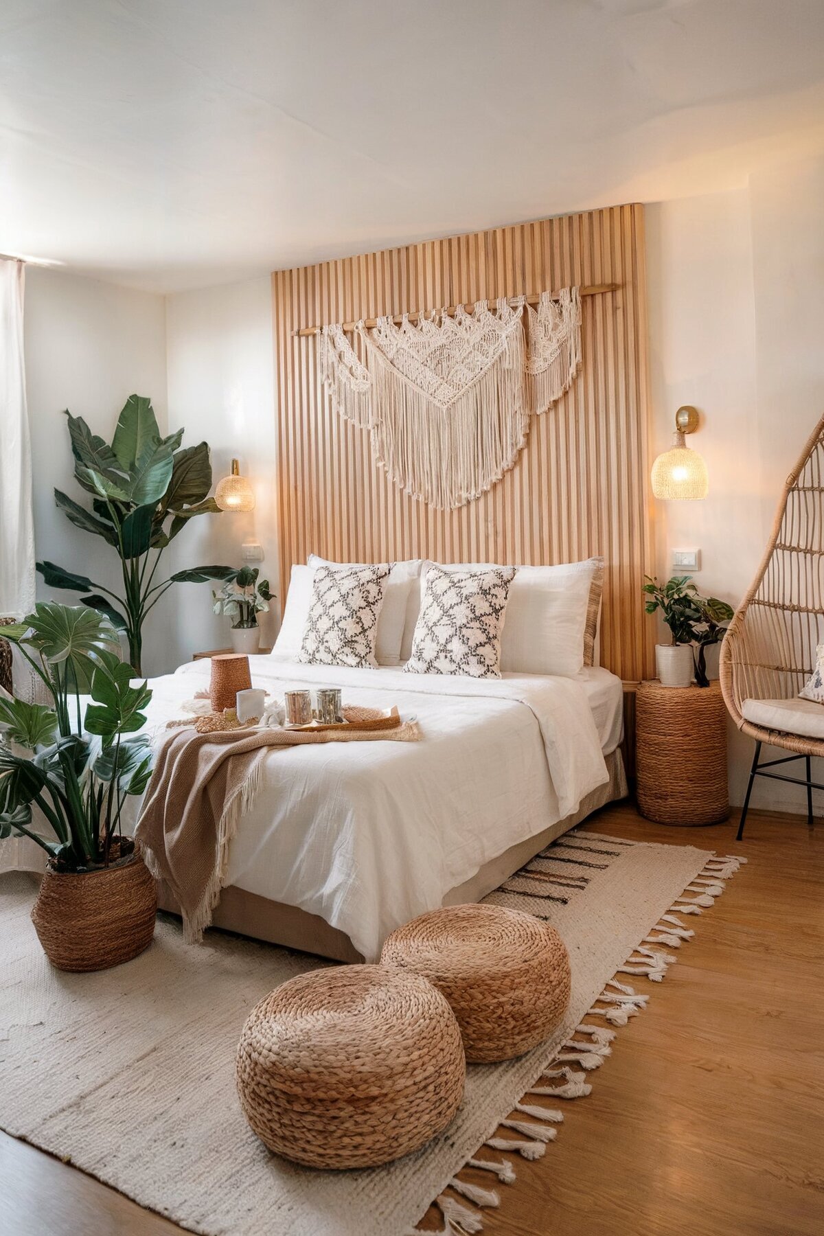 Boho bedroom decor diy interieur(1).