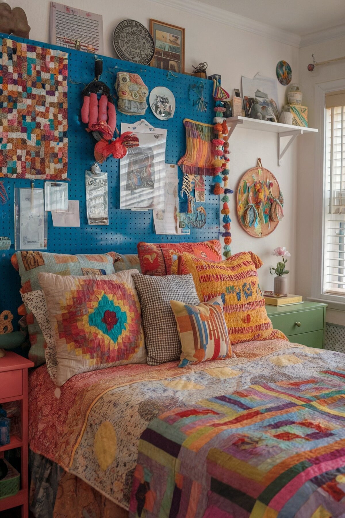 Boho bedroom decor diy vibrant hippie(1).