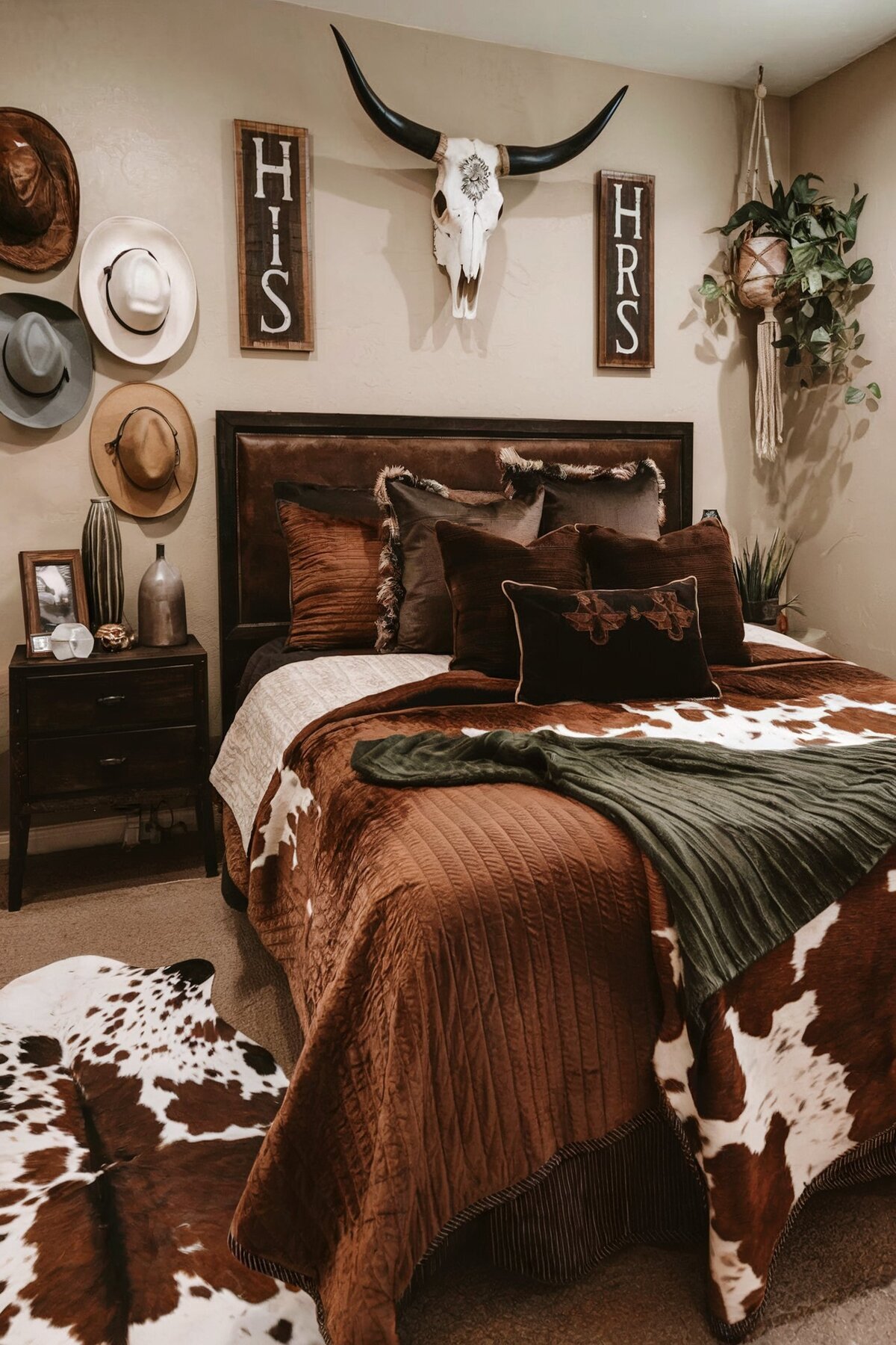 Boho bedroom decor diy western themed(1).