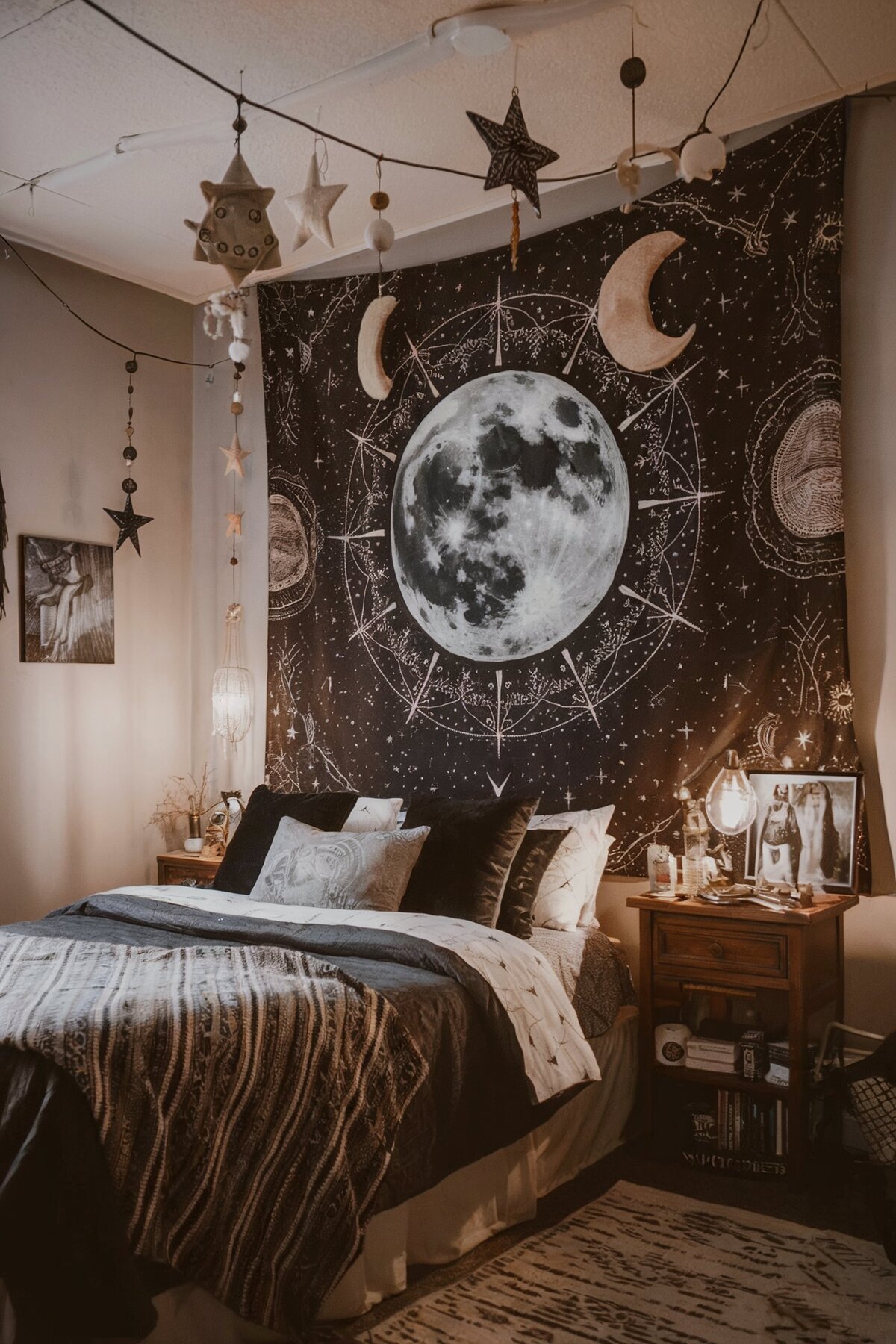 Boho bedroom decor diy witchy(1).