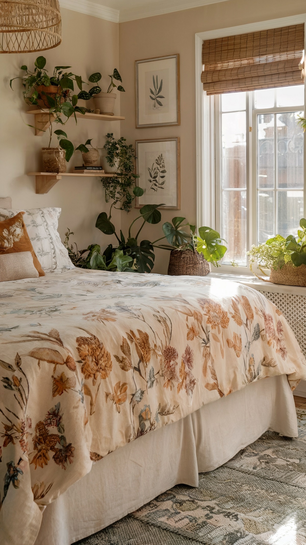 Cozy Boho Bedroom Corner