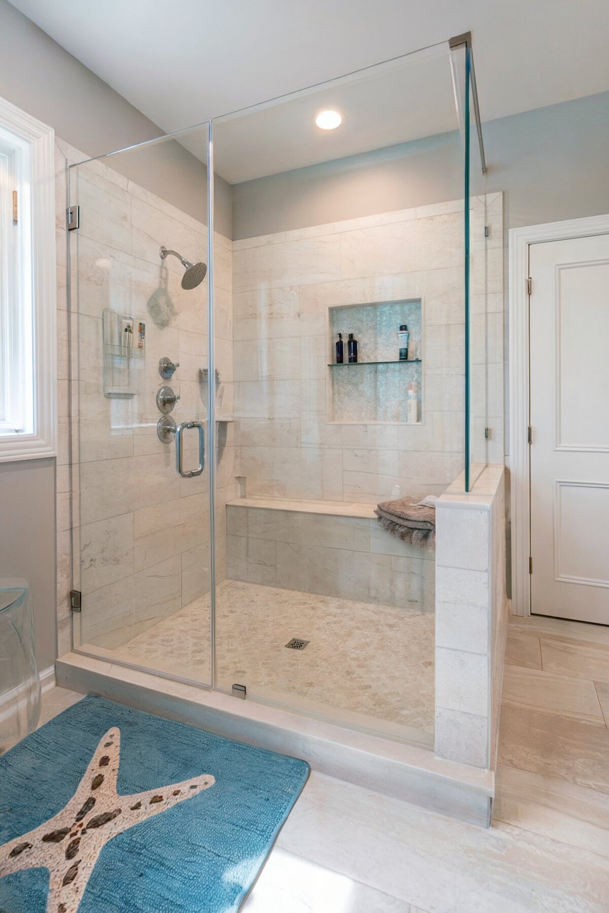 Farmhouse Bathroom Shower Ideas cool shower design