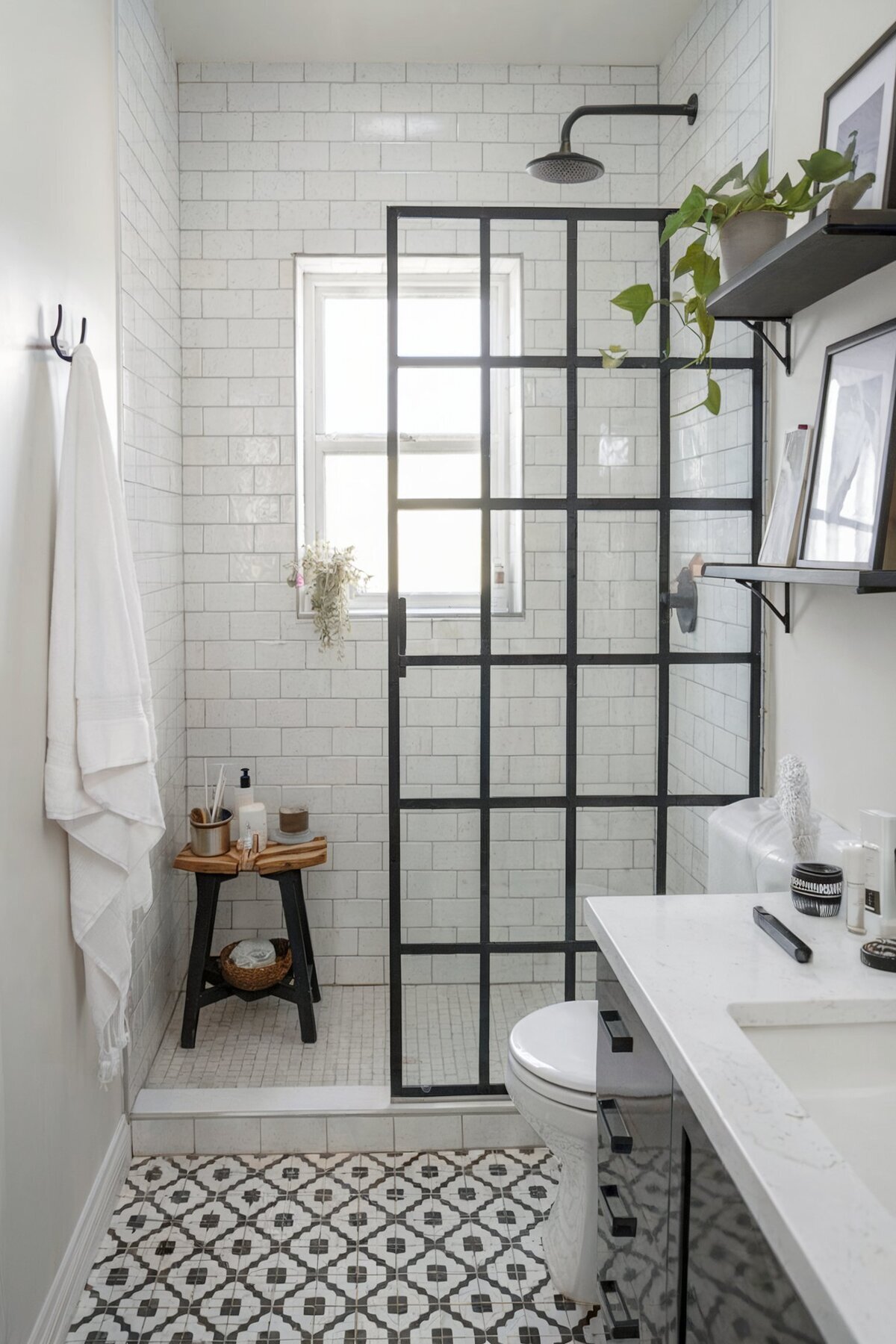 Farmhouse Bathroom Shower Ideas remodel