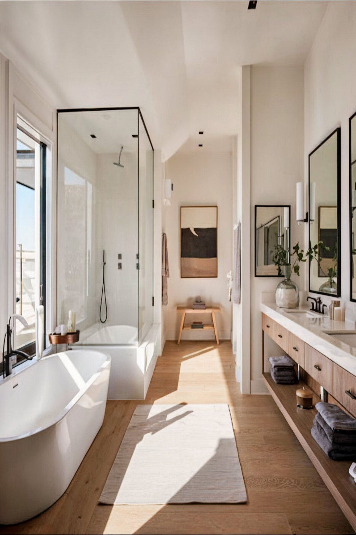 Farmhouse Bathroom Shower Ideas trendy