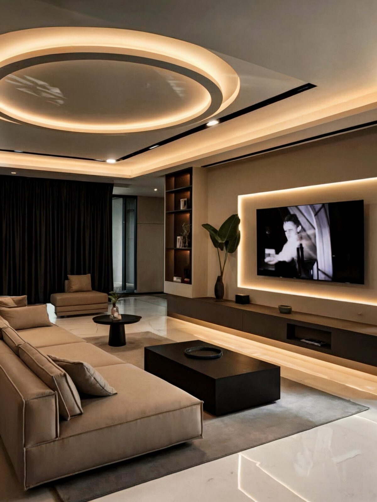 Luxury White Modern Living Room Ideas