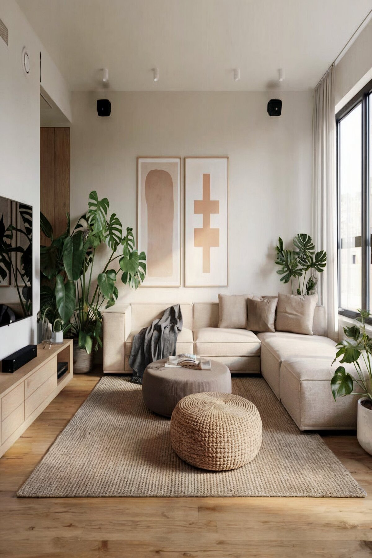 Minimalist living room ideas Nordic