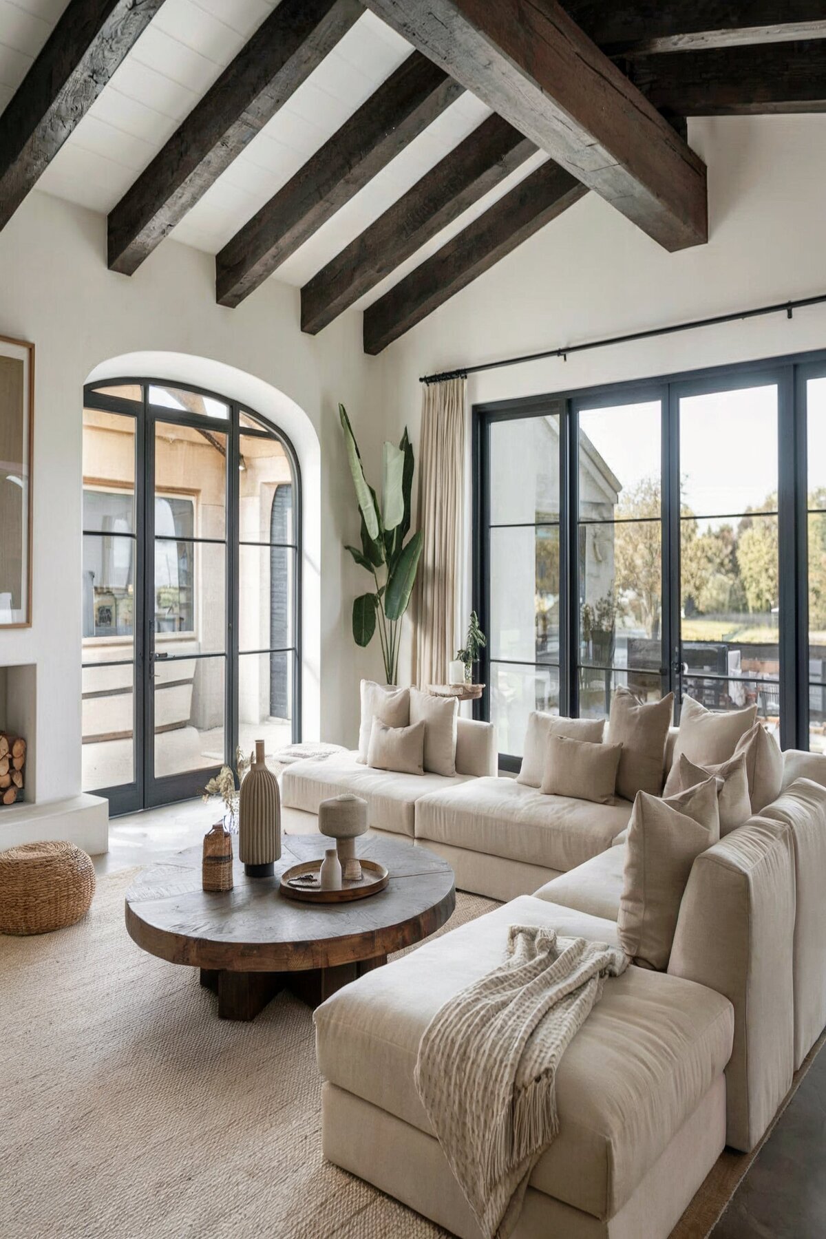 Minimalist living room ideas cozy rustic