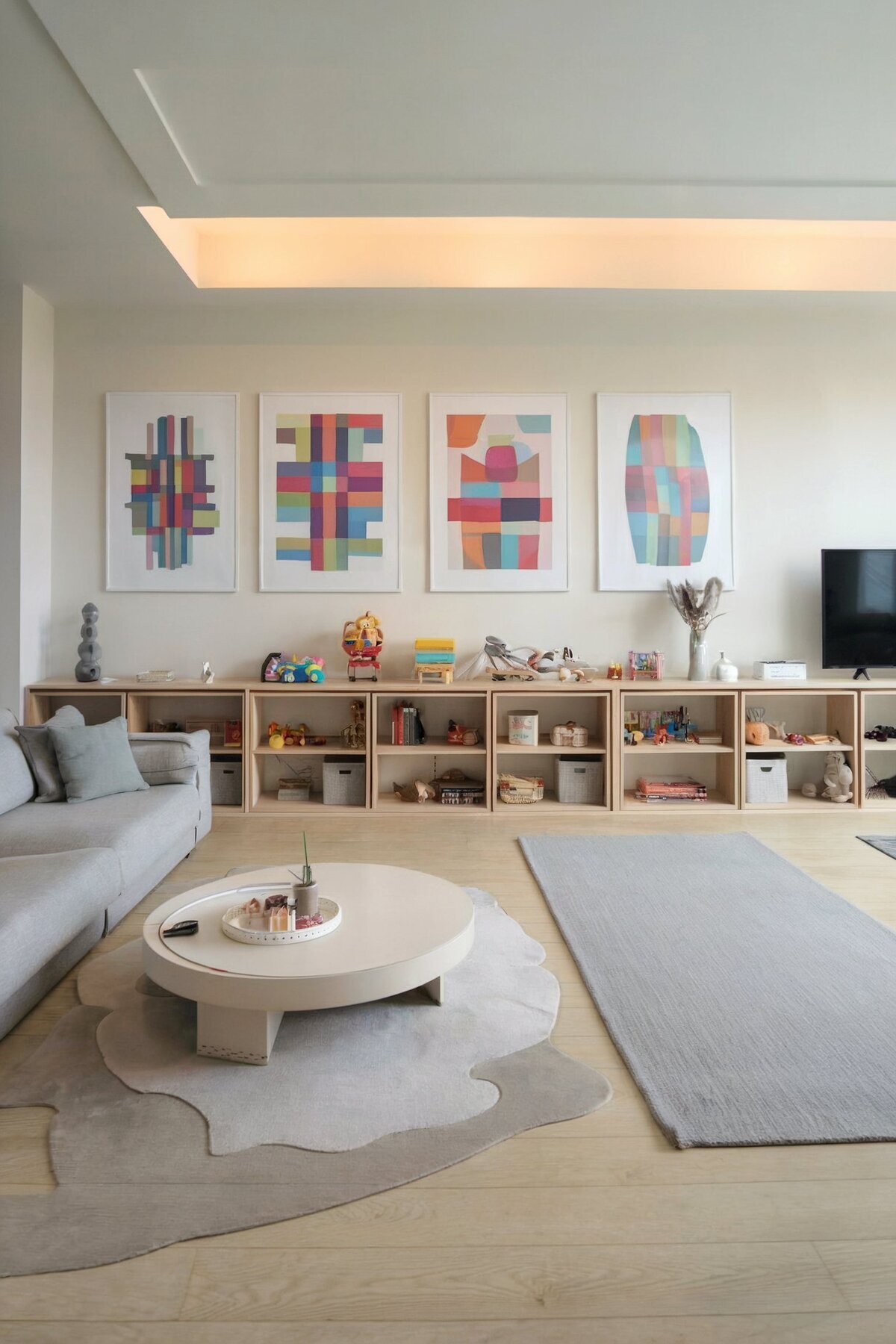 Minimalist living room ideas kids
