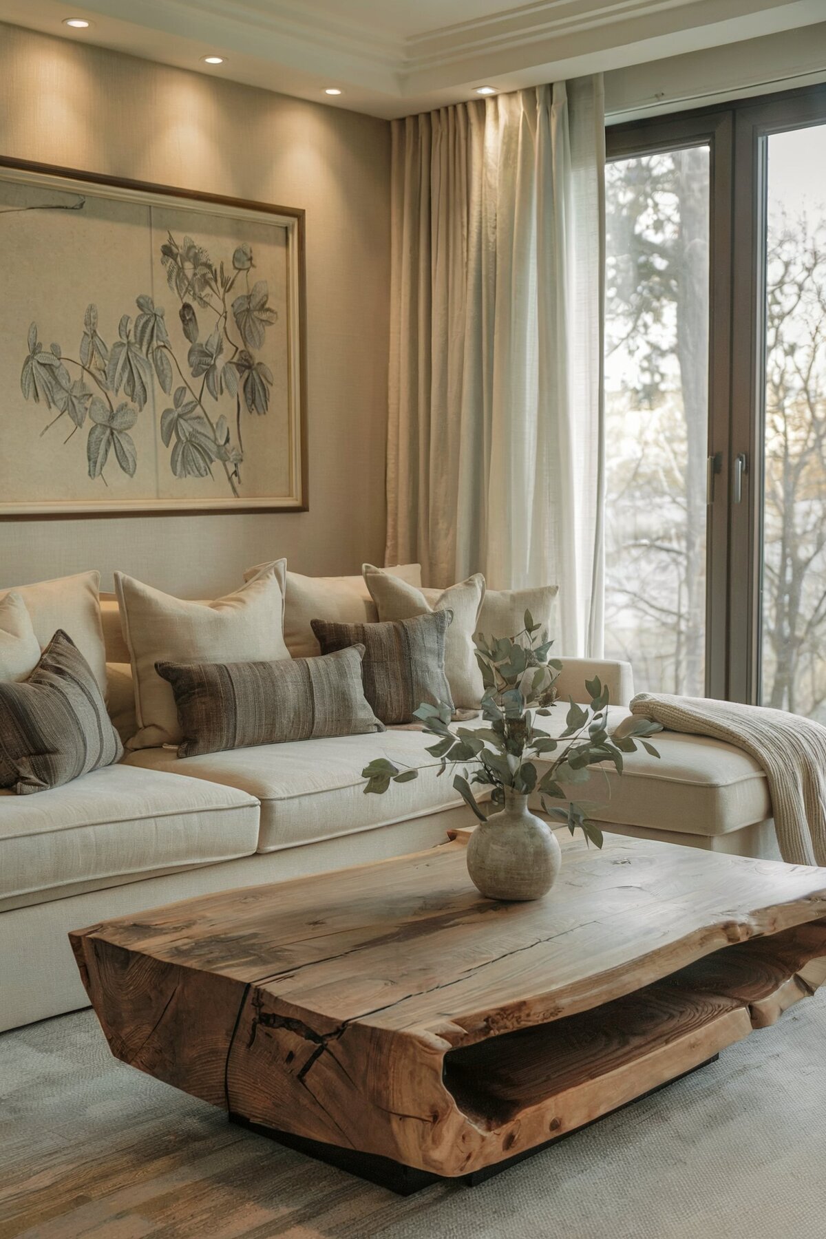 Minimalist living room ideas organic modern