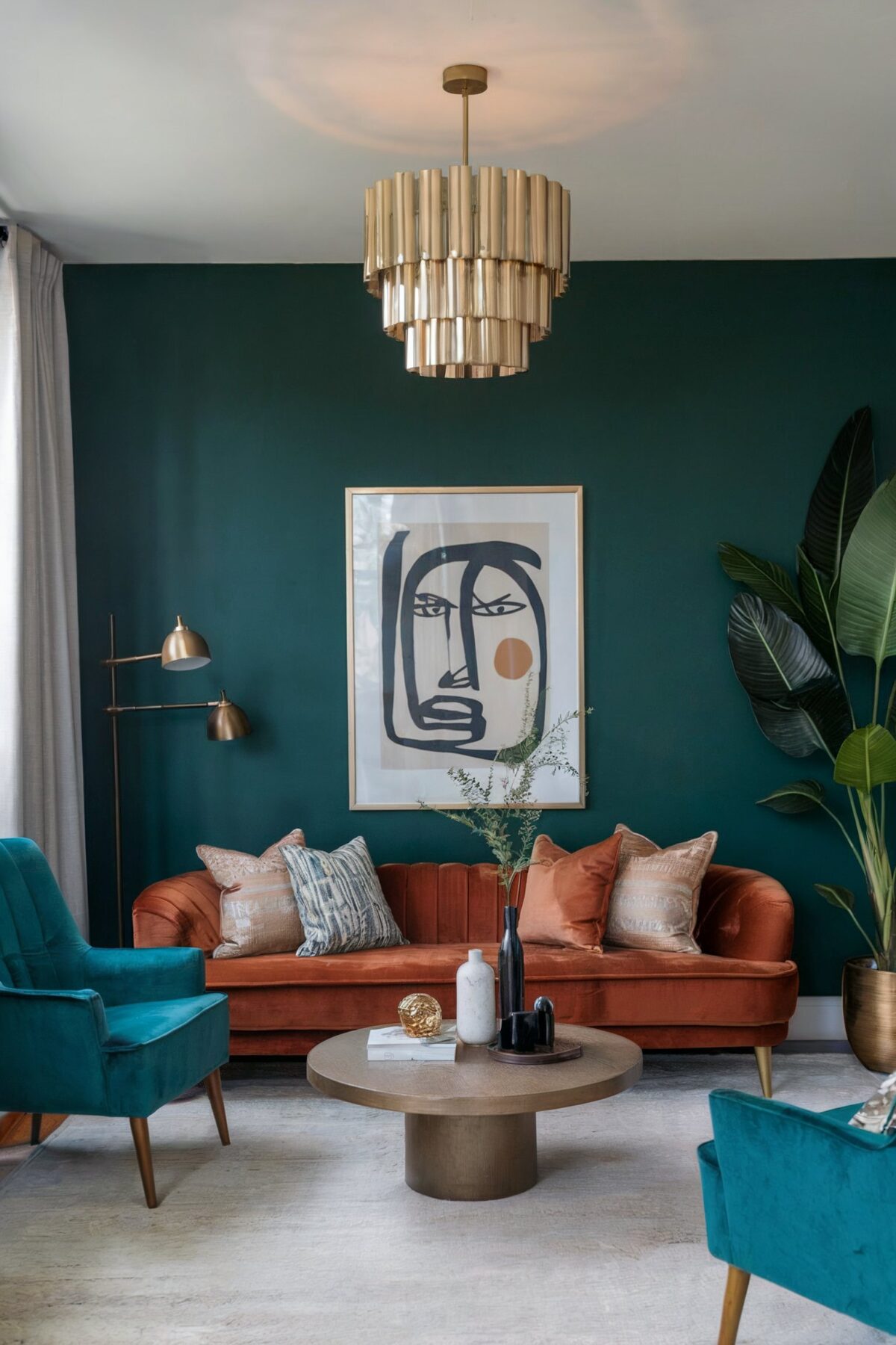 Modern Living Room Ideas with Colorful Touches