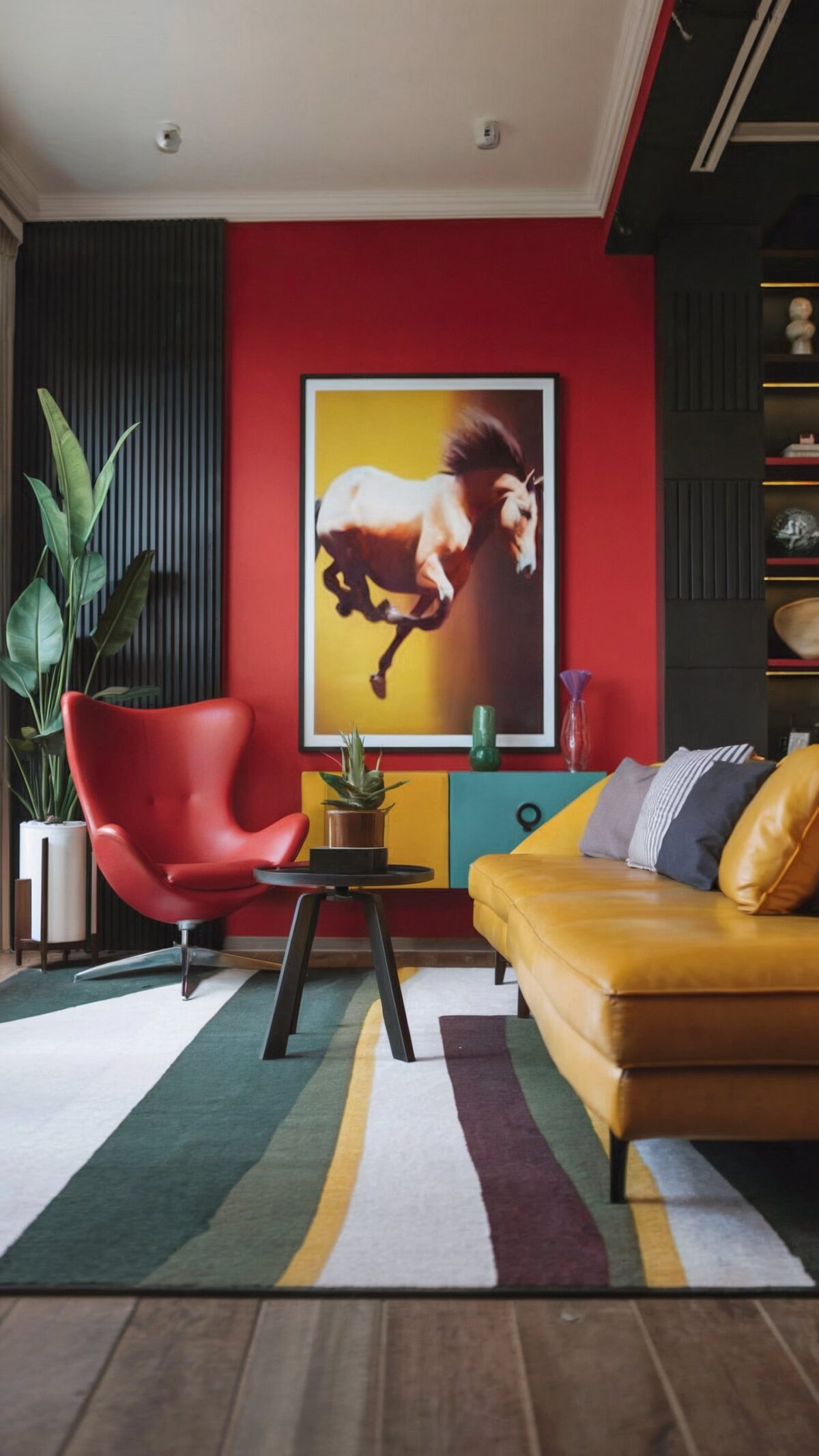 Yellow Modern Living Room Ideas