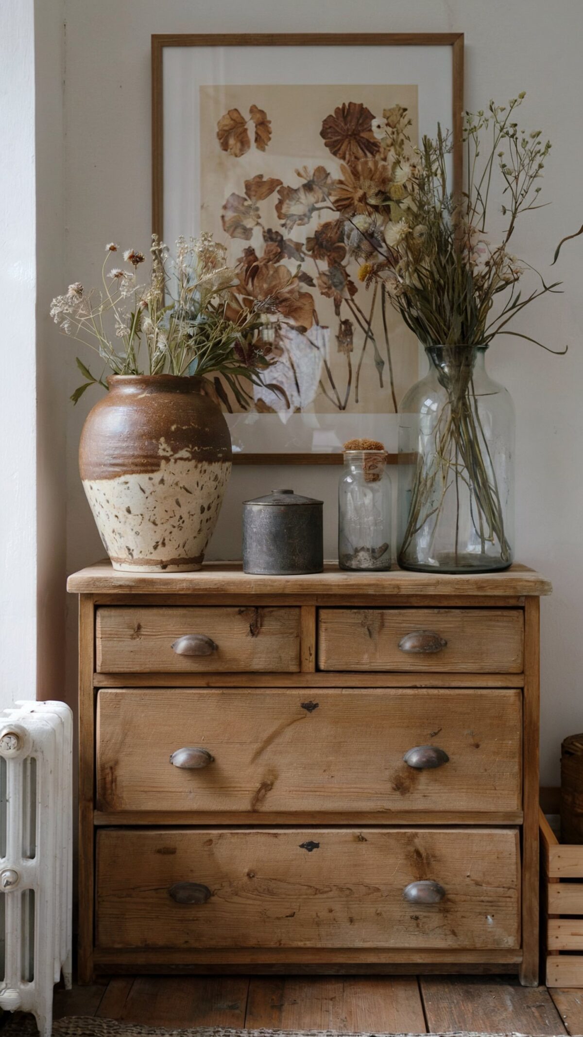 a boho bedroom pine furniture