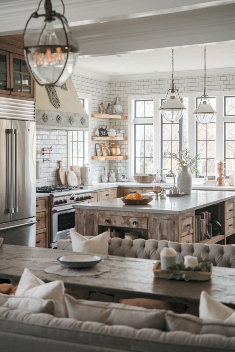 42 Must-See Farmhouse Kitchen Decor Ideas for a Warm and Welcoming ...