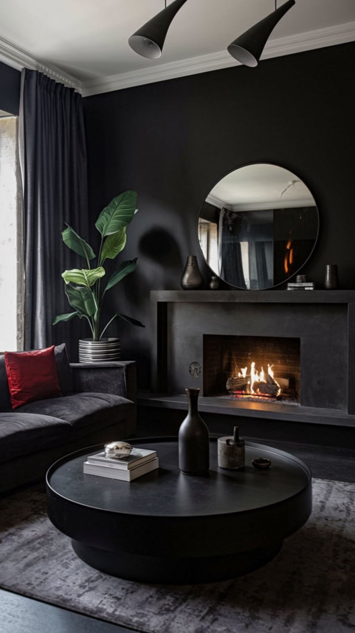 black and white living room decor modern interior design small