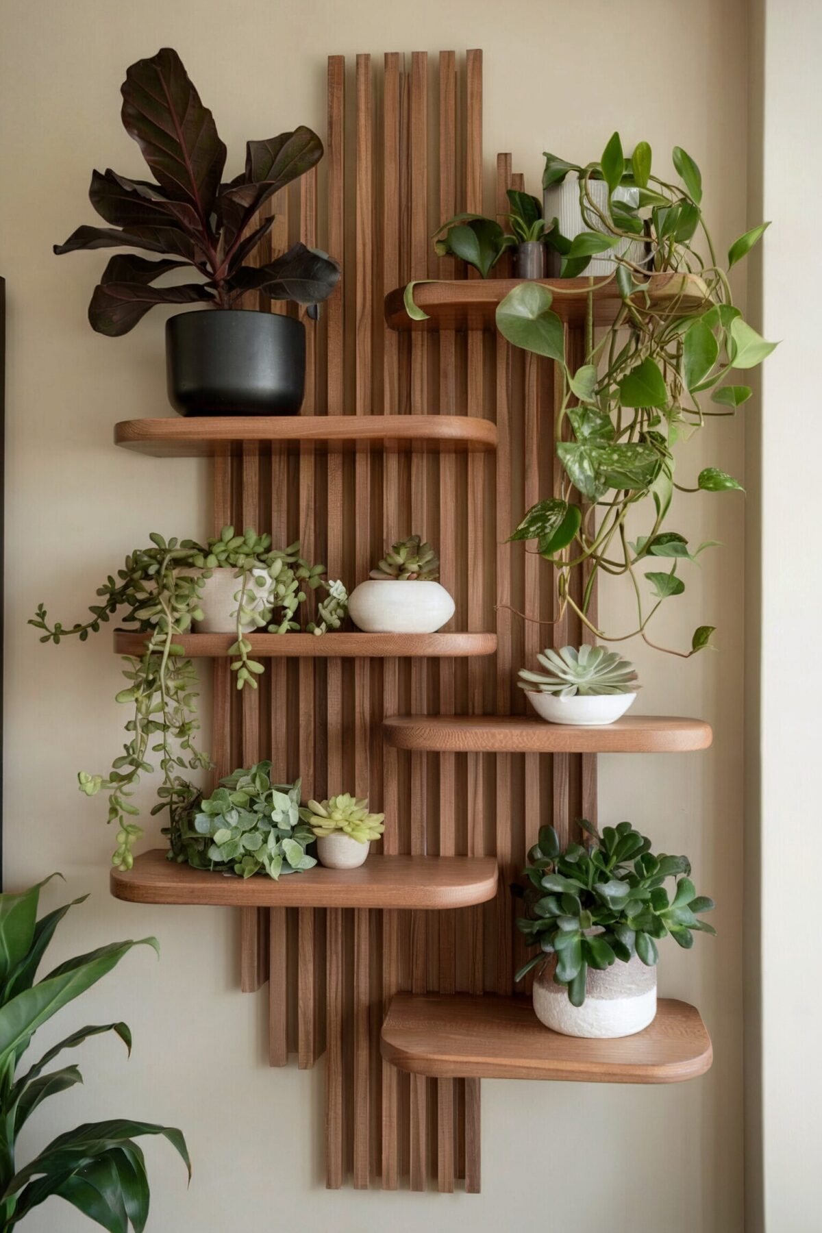 bohemian shelving unit accent furniture for bedroom