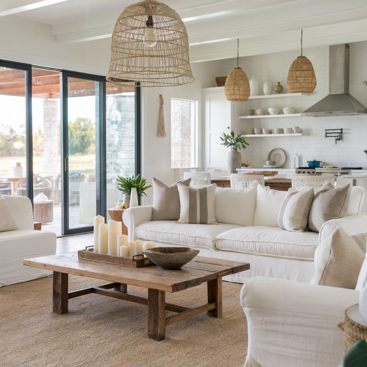 boho living room decor rustic design