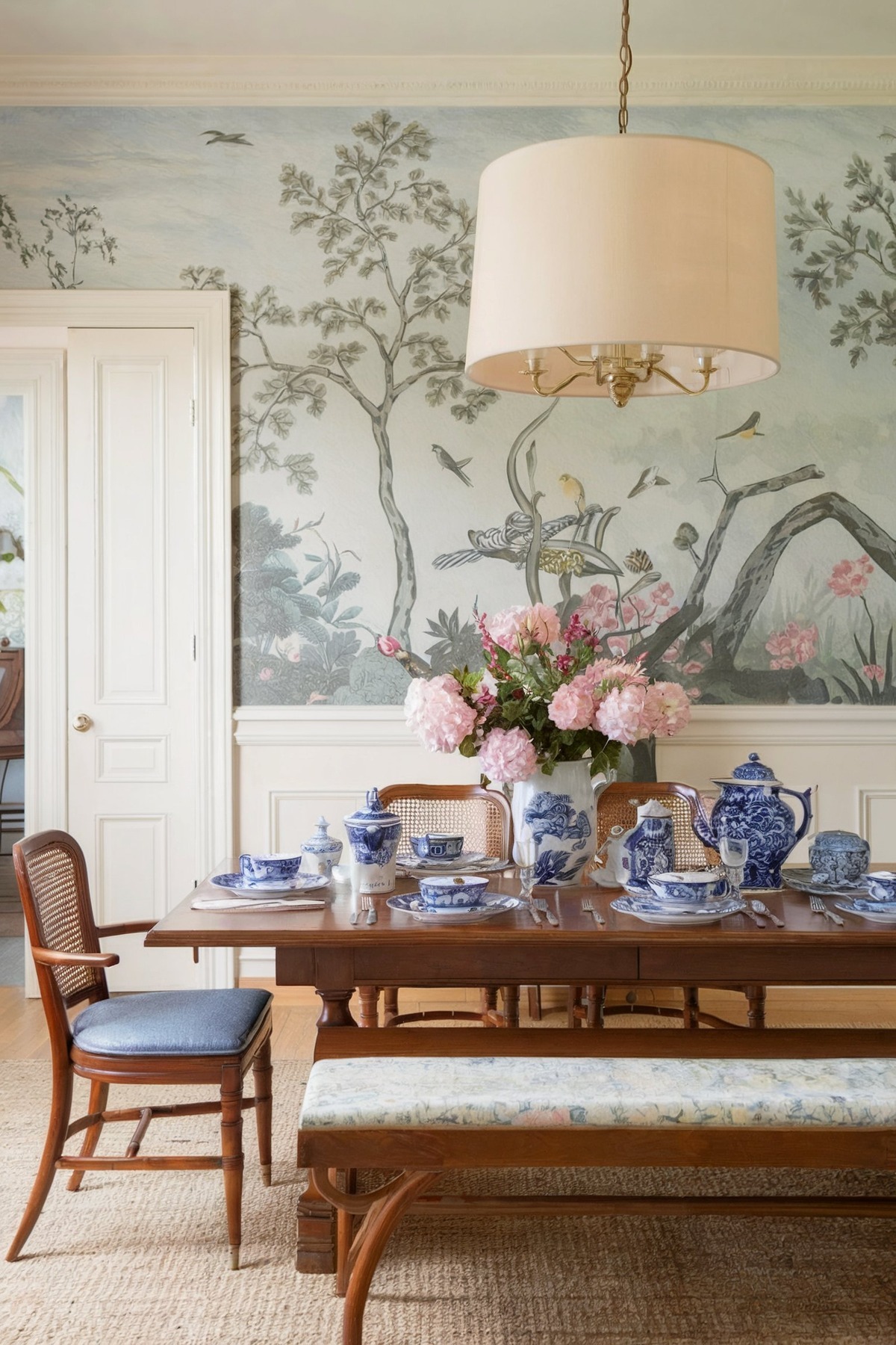 dining room design traditional farmhouse