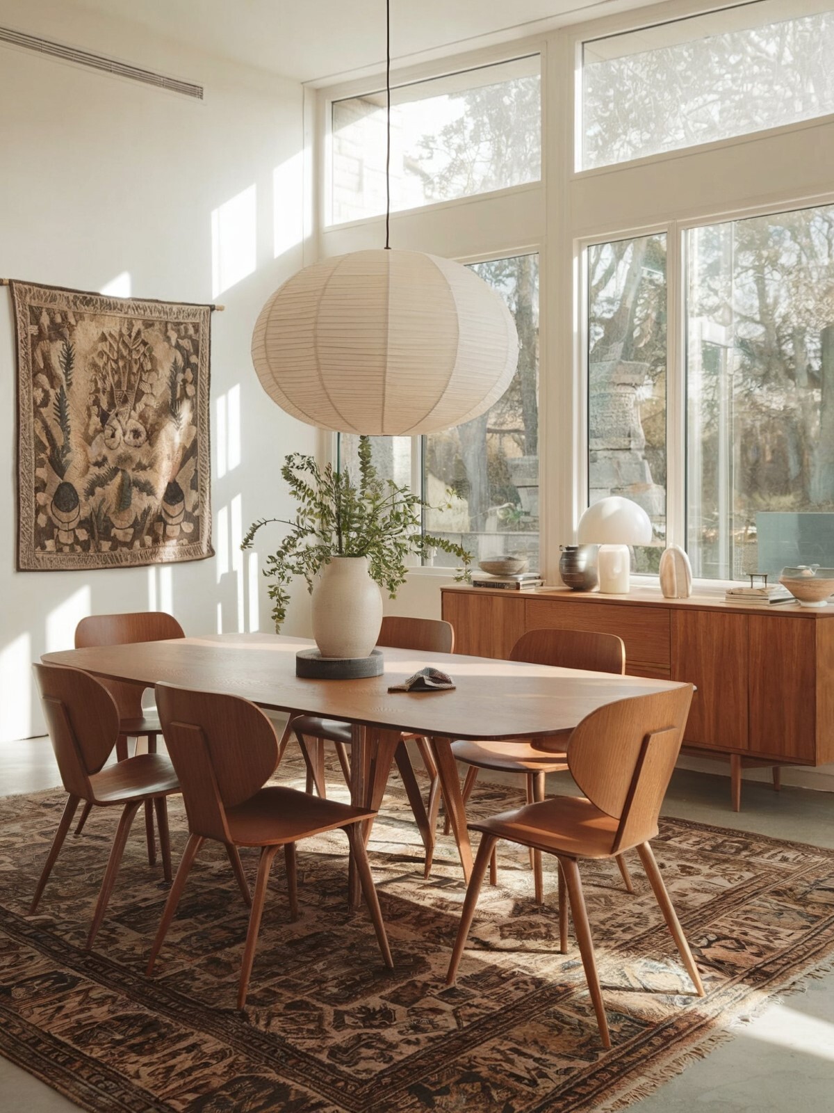 dining room table decor everyday minimalist modern dining room with large windows that allow ample sunlight