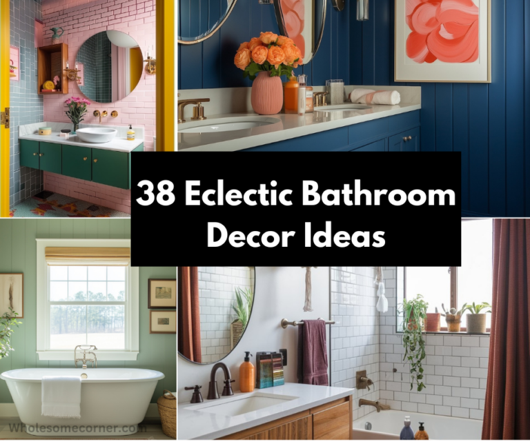 eclectic bathroom decor ideas