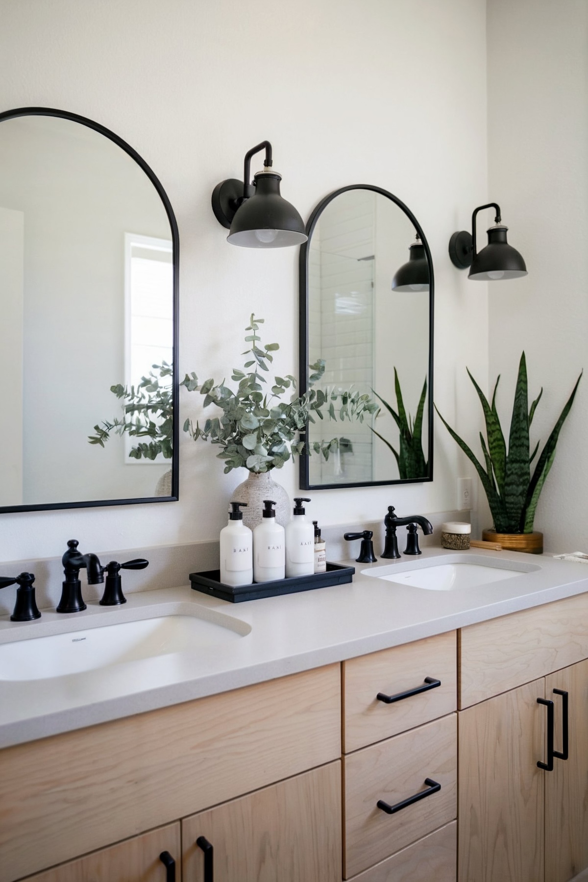 european organic modern decor bathroom