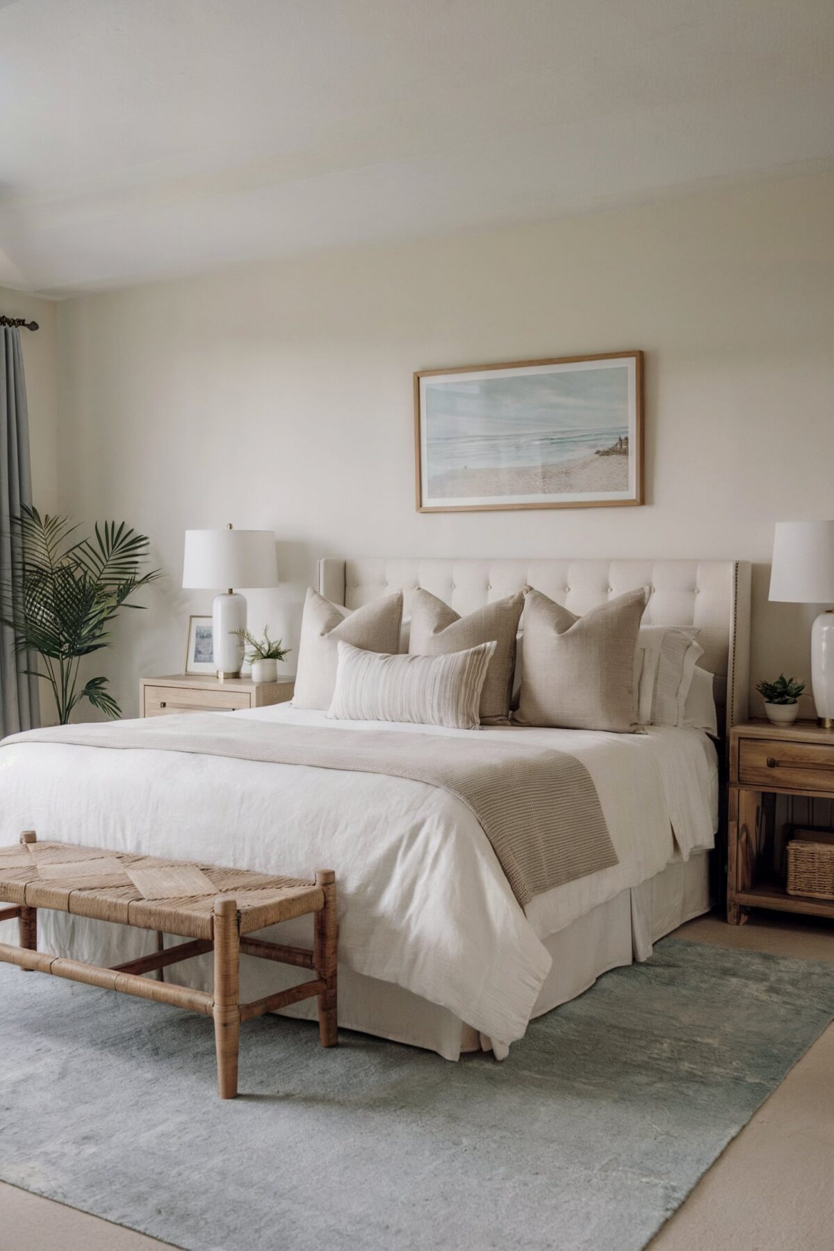 farmhouse bedroom coastal design