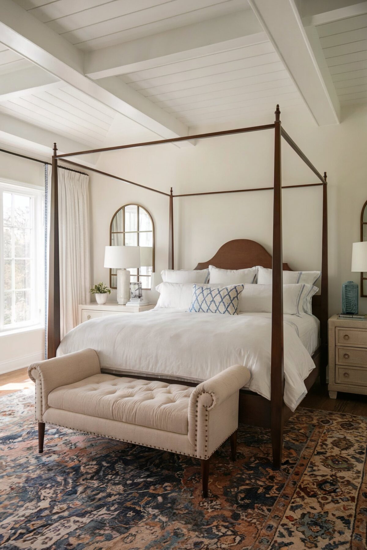 farmhouse bedroom large design