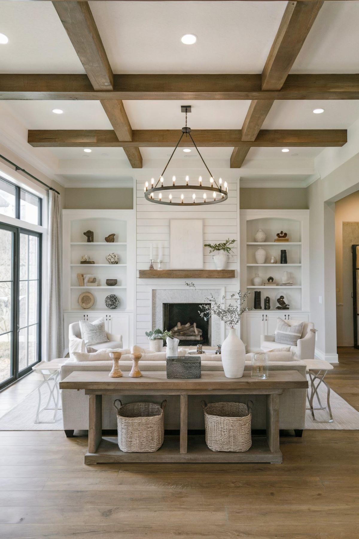 farmhouse living room decor wall ideas