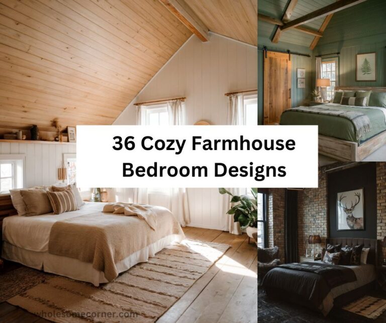 feature image 36 farmhouse bedroom design