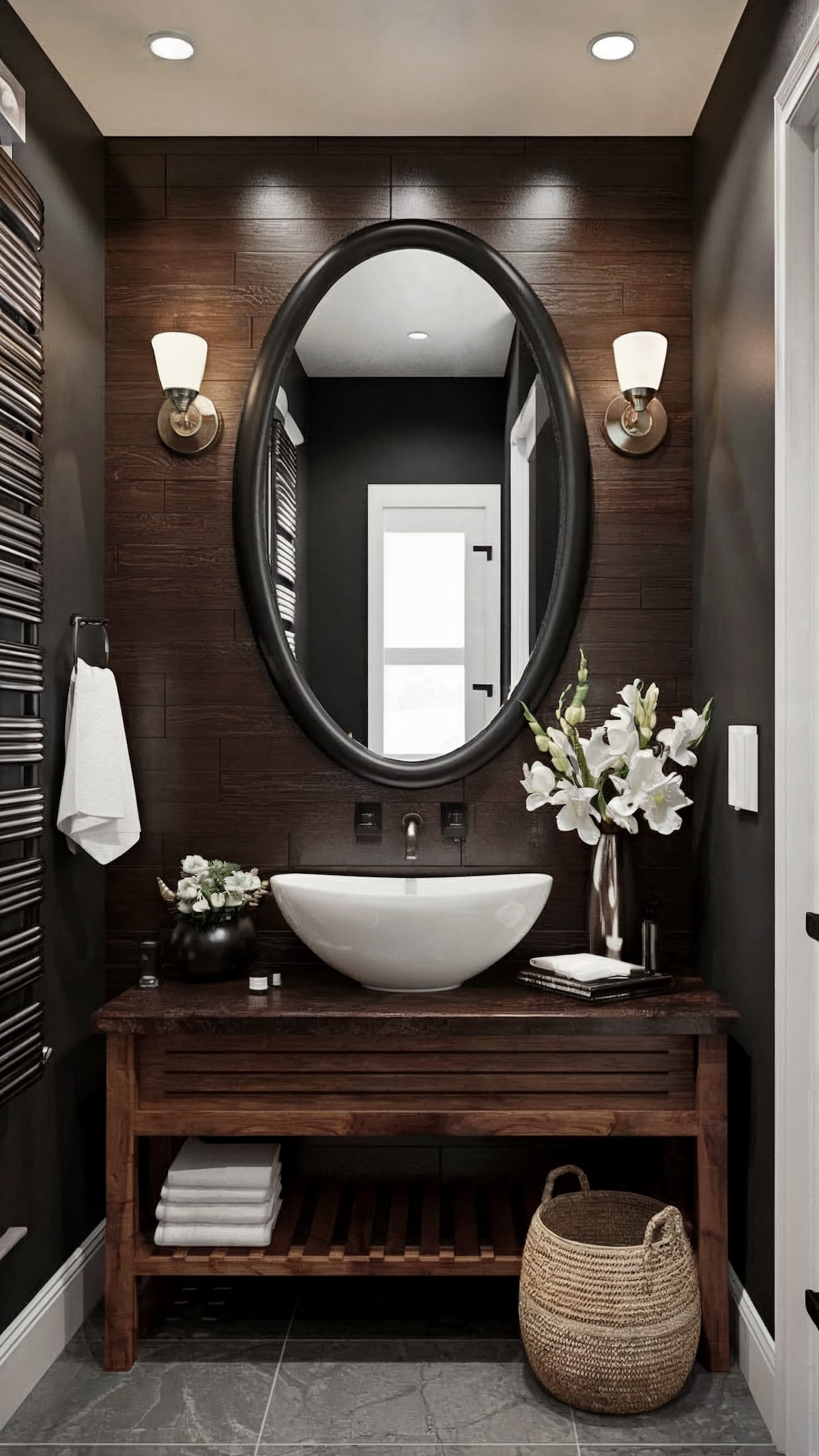 half bathroom decor ideas modern luxury