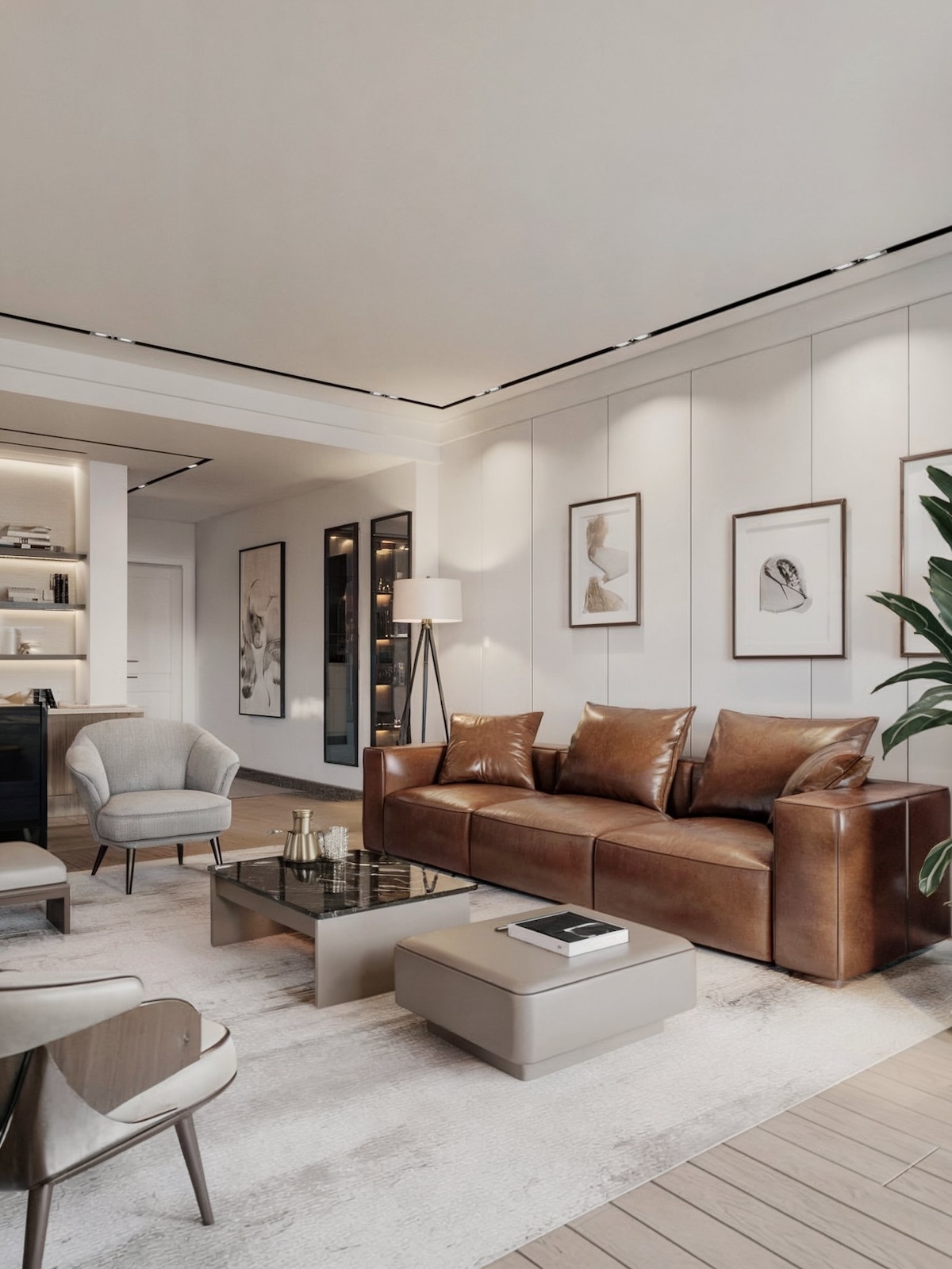 luxury living room design minimalist