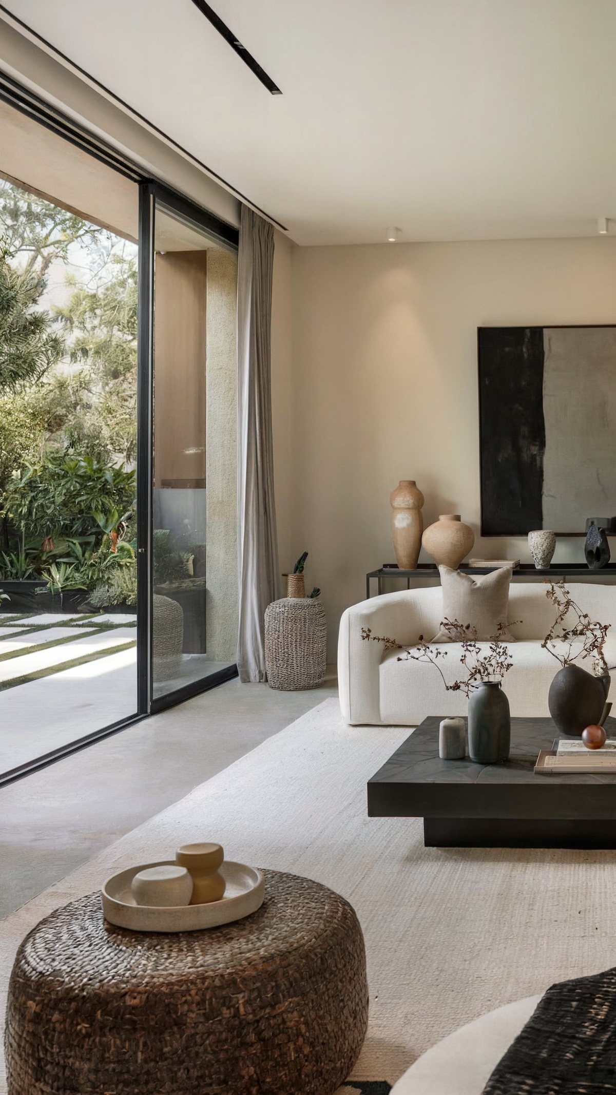 luxury living room design villa