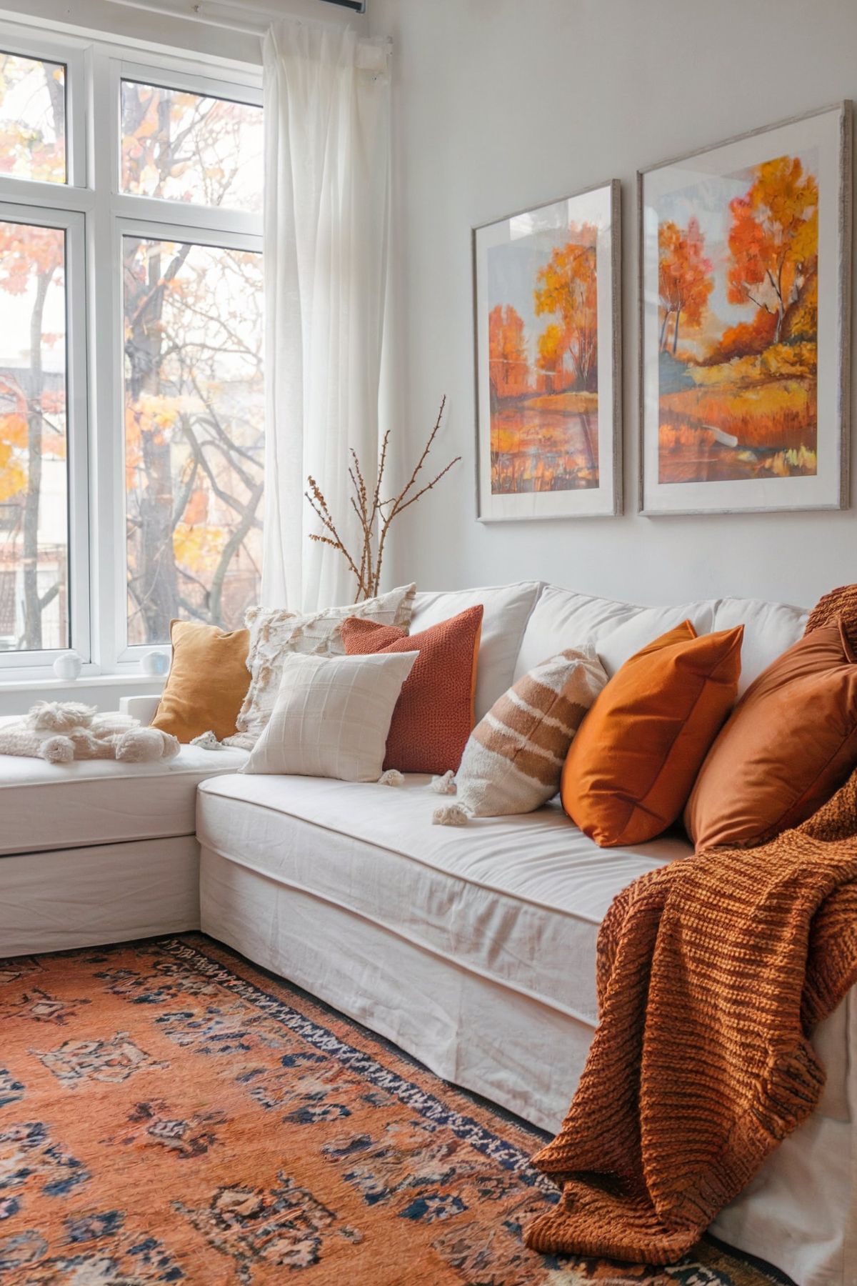 minimalist living room decor on a budget