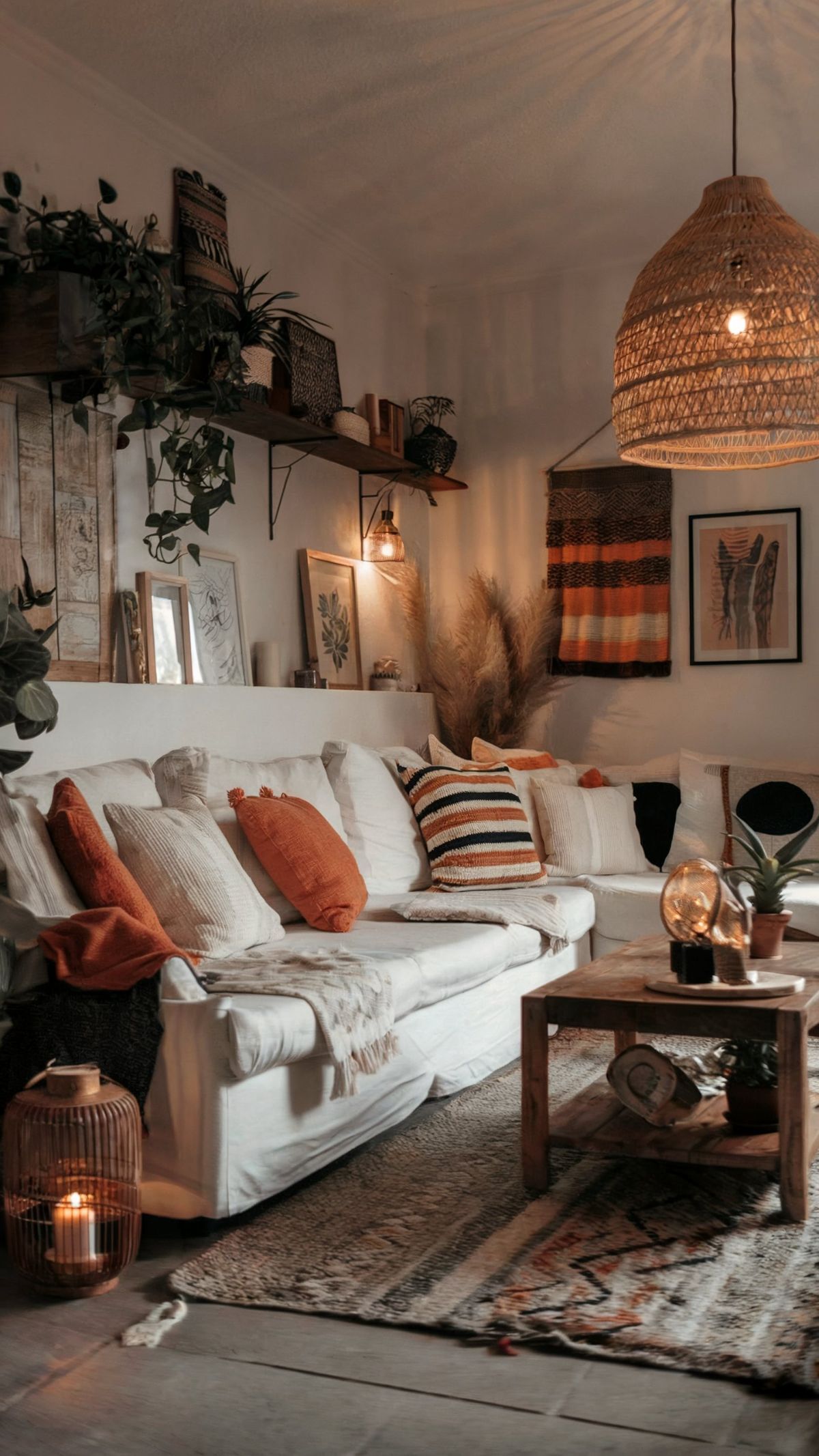 minimalist living room ideas house hanging flowers white chairs