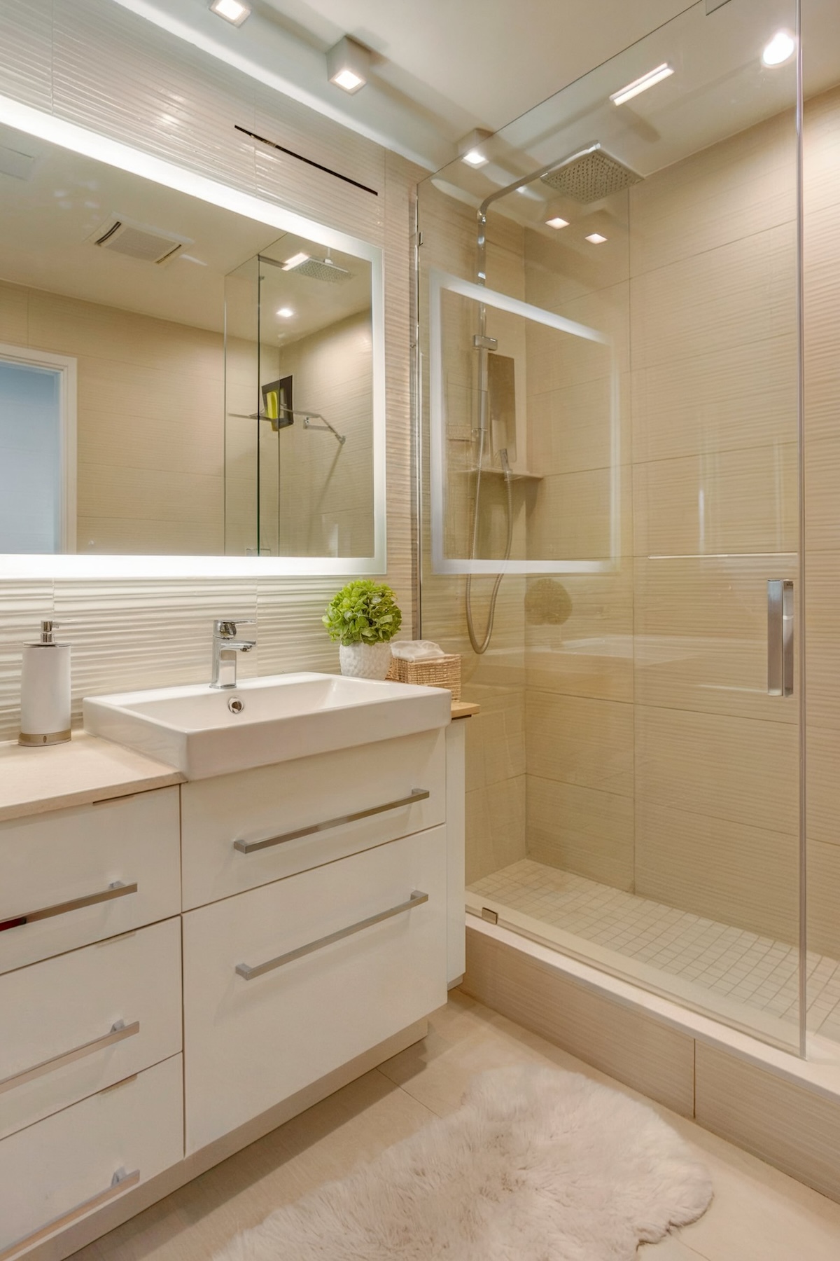 modern bathroom design gold