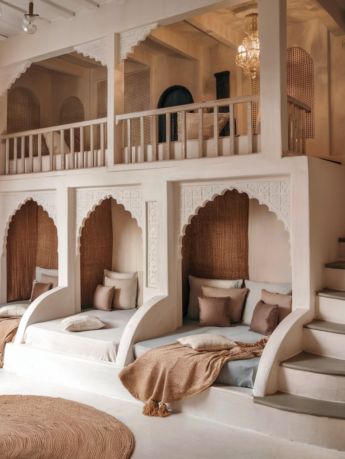 modern bedroom ideas unique intricately designed room with 5 bedrooms in a double level structure