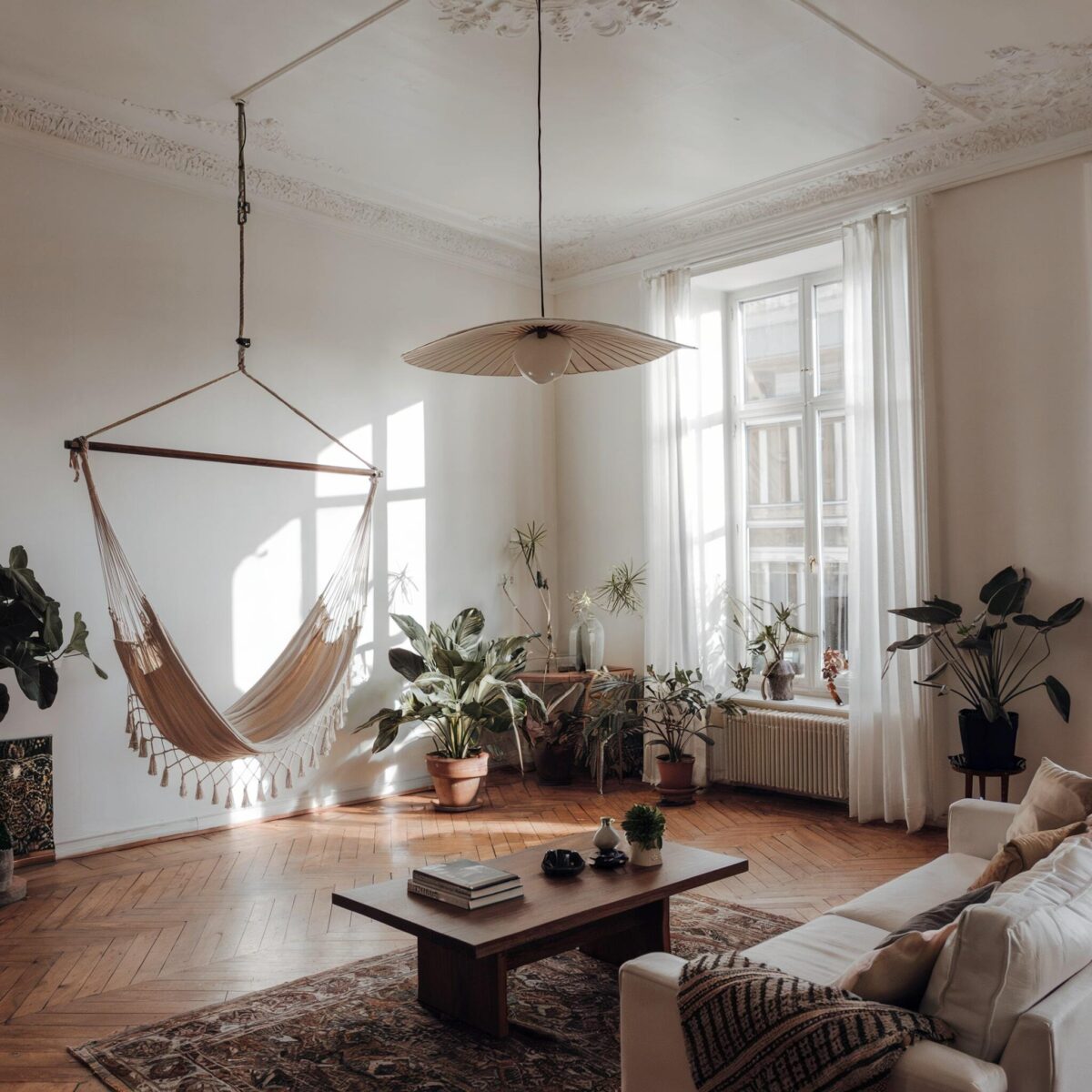 modern eclectic open concept living room ideas white walls