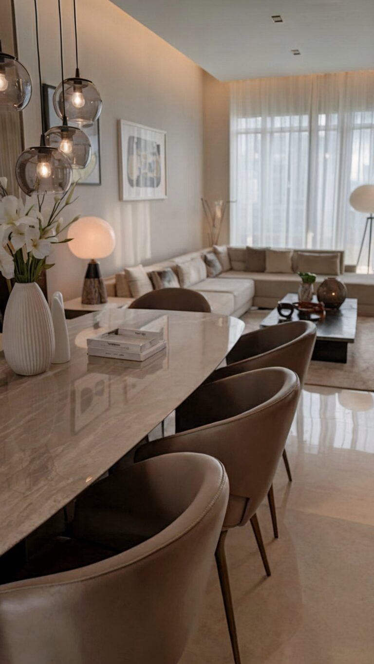 Thumbnail for Urban Minimalist Penthouse Dining Room Ideas