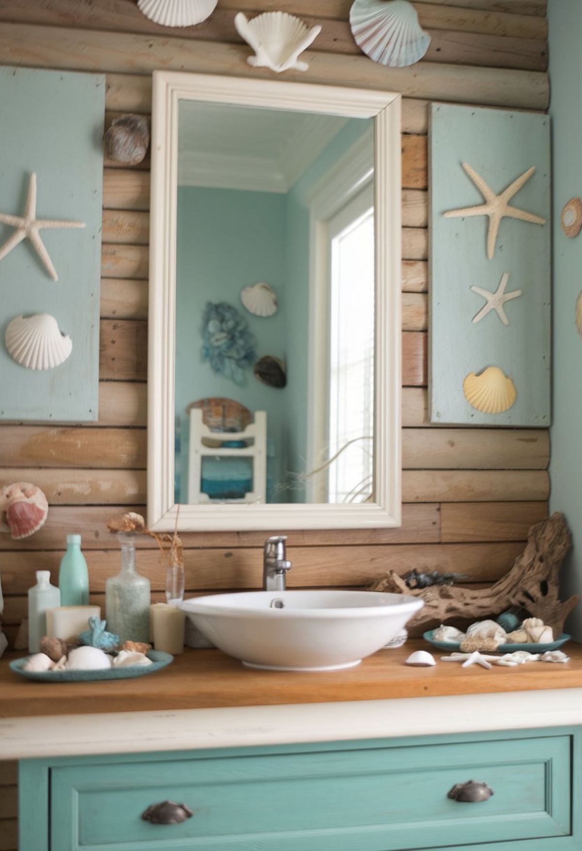 small coastal bathroom vanity ideas decor