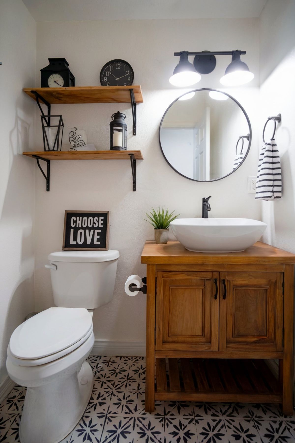 small farmhouse bathroom remodel ideas